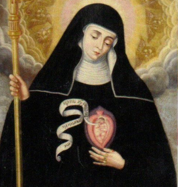 st gertrude the great hail mary