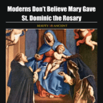 mary gives st dominic the rosary