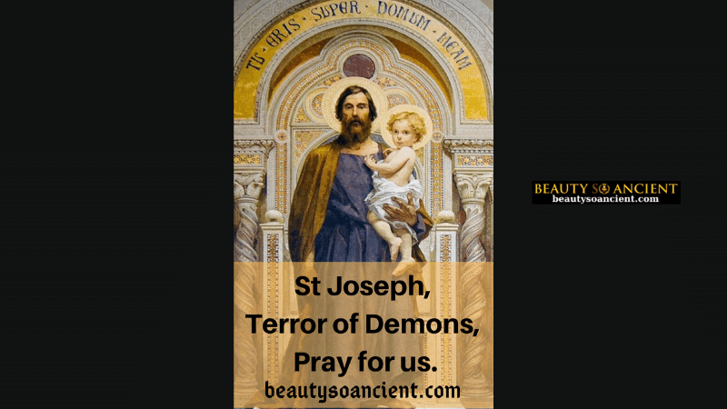 st joseph Terror of demons