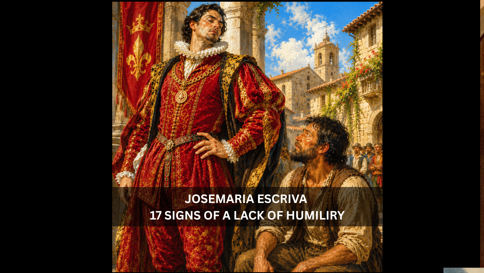 Josemaria escriva 17 signs of a lack of humility